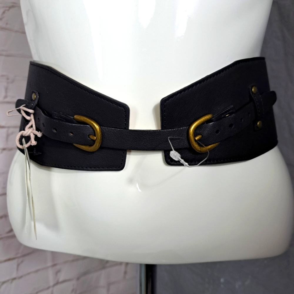 Aritzia Wilfred Genuine leather wide belt